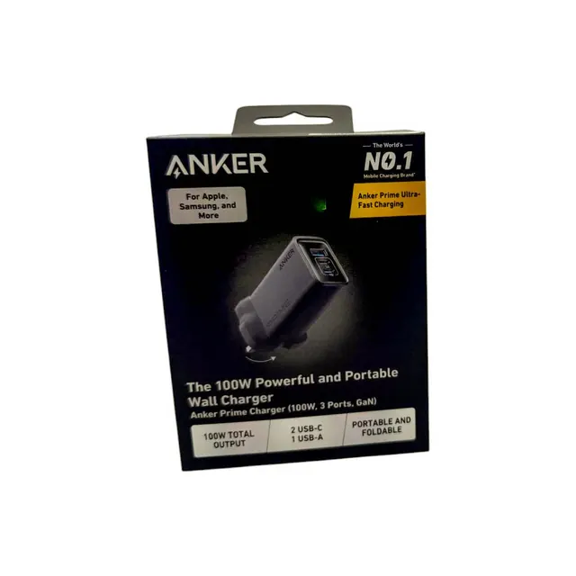 Anker Prime 100W GaN Wall Charger
