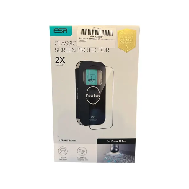 حماية شاشة ESR Classic لجهاز iPhone 17 Pro