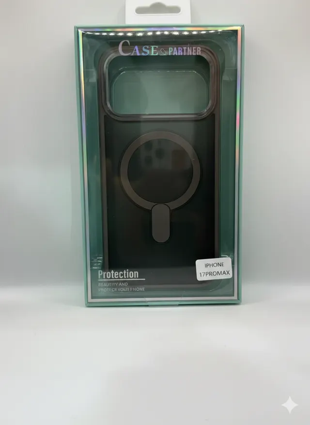 كفر حماية CASE PARTNER لجهاز iPhone 17 Pro Max مع ستاند مدمج