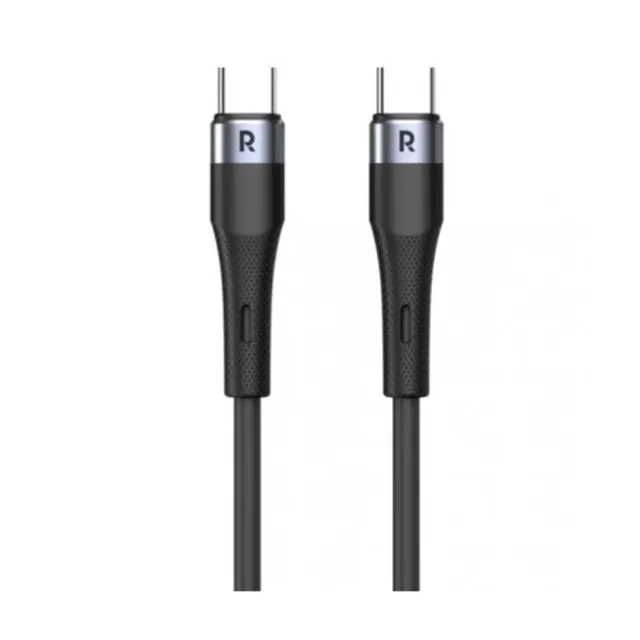 كابل RAVPower سيليكون USB-C إلى USB-C بقوة 60W بطول 1.2 متر