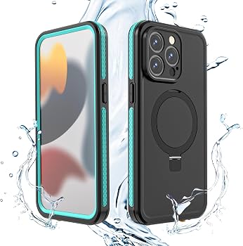 كفر iPhone 13 Pro Max مع حامل بطاقات مغناطيسي