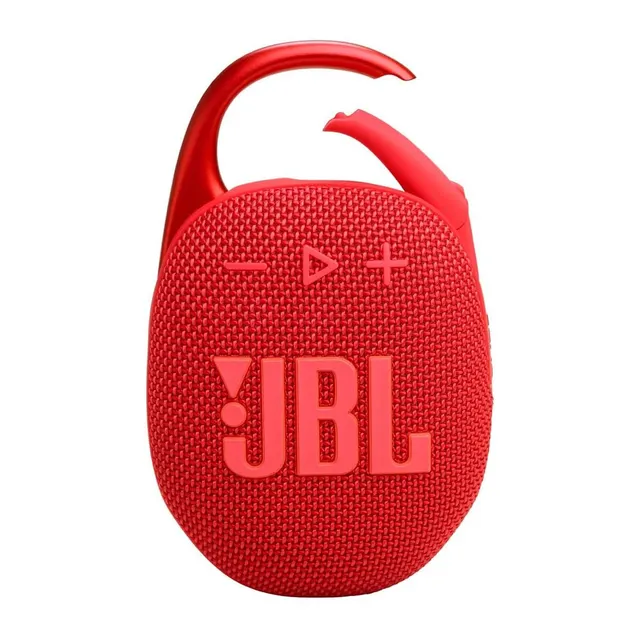 JBL Clip 5 Ultra-Portable Bluetooth Speaker - Red