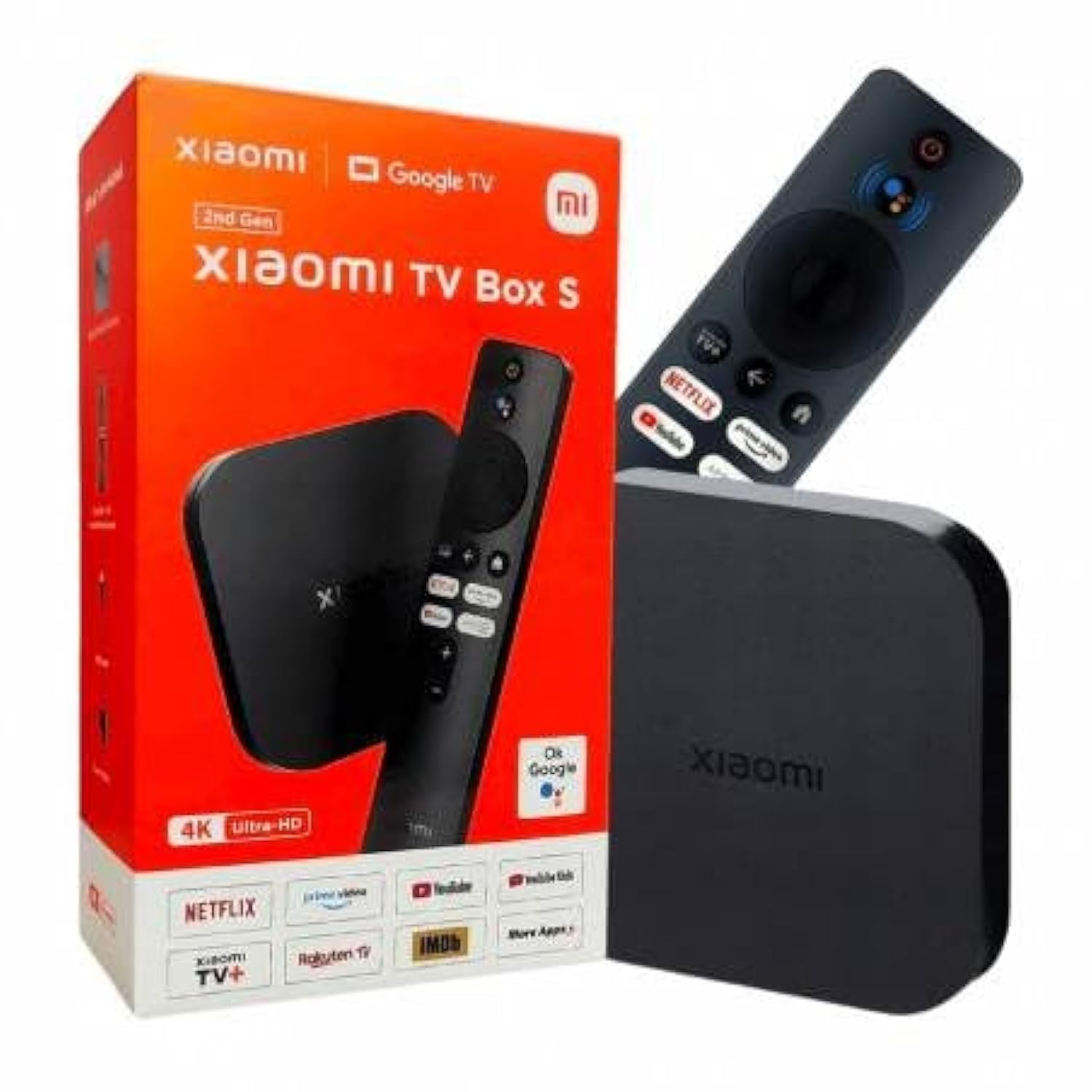 جهاز Xiaomi TV Box S (الجيل الثاني) لبث 4K Ultra HD