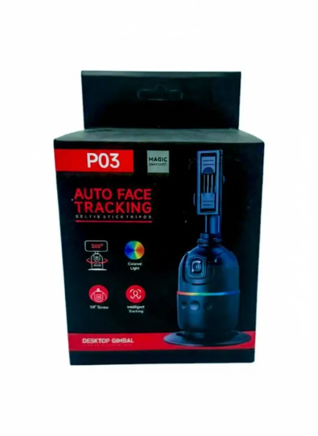 P03 Desktop Gimbal 3-in-1 ستاند وسيلفي ستيك