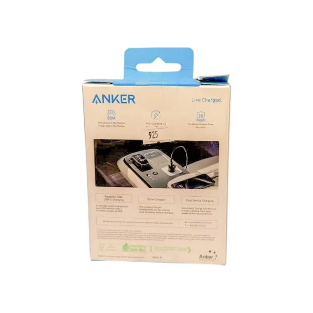 Anker Ultra-Compact Dual-Device Car Charger