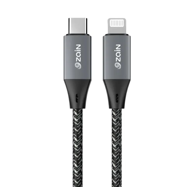 كابل ZainBasics المغناطيسي USB-C بقوة 100 واط