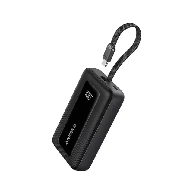 باور بانك Anker Zolo بسعة 10,000mAh مع كابل USB-C مدمج 22