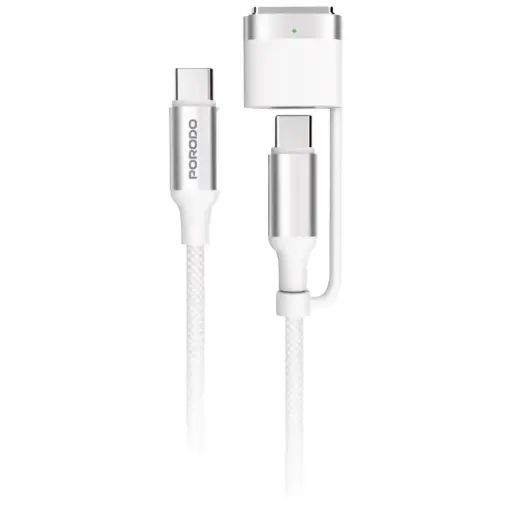 Porodo 2-in-1 USB-C to USB-C and MagSafe 3 Cable
