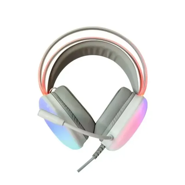 سماعة قيمنق K-Gaming K99 محيطية 7.1 افتراضية USB باللون الأبيض