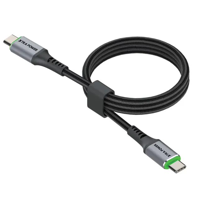 كابل Xtra Power مضفر USB-C إلى Lightning بطول 2 متر